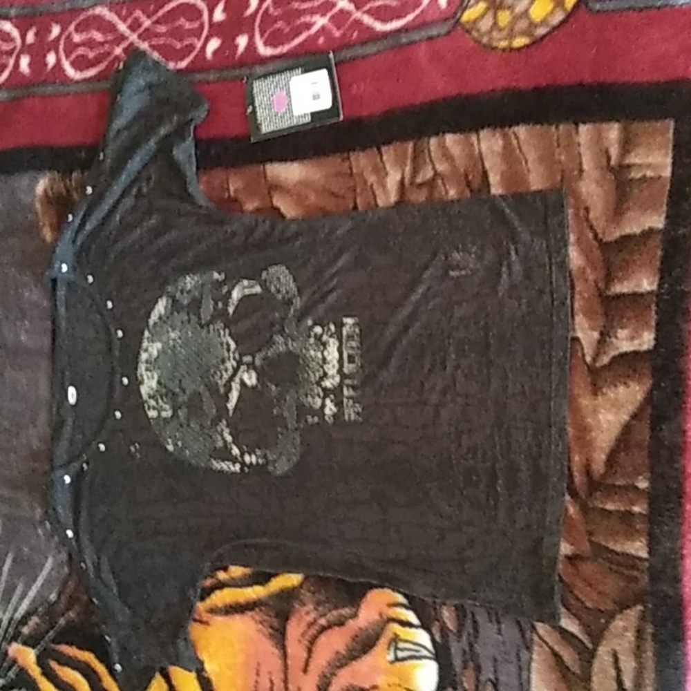 Blouse, Medium, BKBN